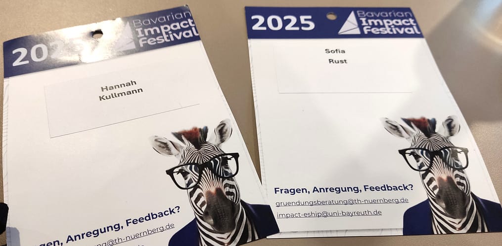 Badges Bavarian Impact Festival