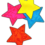 Spiel: Glitzersterne verschenken