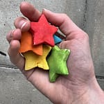 Bastelanleitung Salzteigsterne