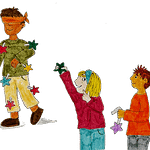 Spiel für Kinder zum Training der Achtsamkeit: Sternenklau