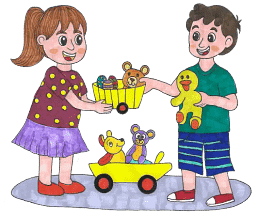 spiele zum thema teilen im kindergarten