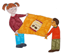 Einkäufe transportieren: Spiel zum Training sozialer Kompetenzen