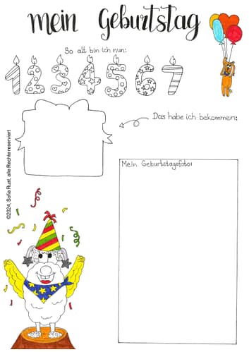 Portfolio-Vorlagen für die Kita