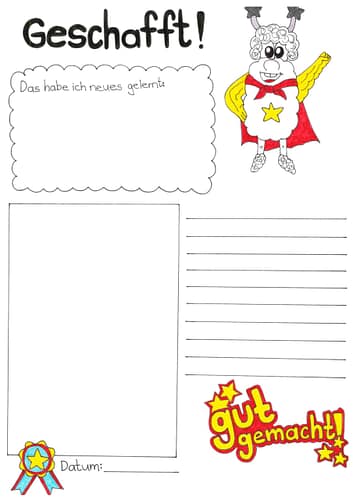 Portfolio "Geschafft!"