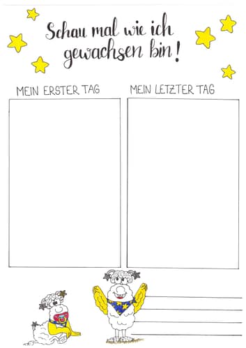 Portfolio "Ich bin gewachsen"