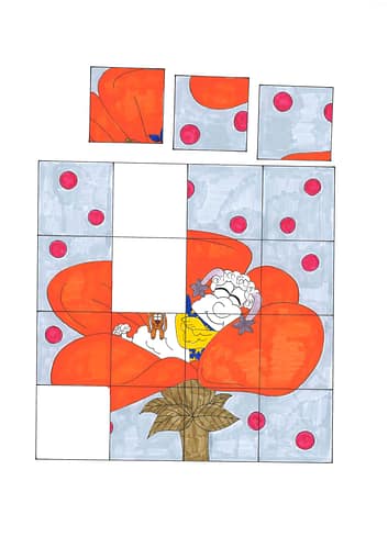 Puzzle "Wutsch in Blüte"