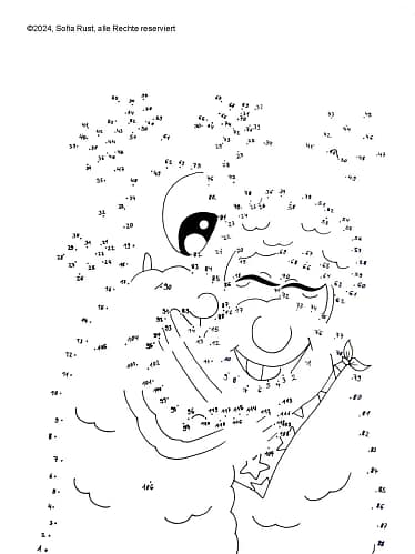 Malen nach Zahlen für Kinder