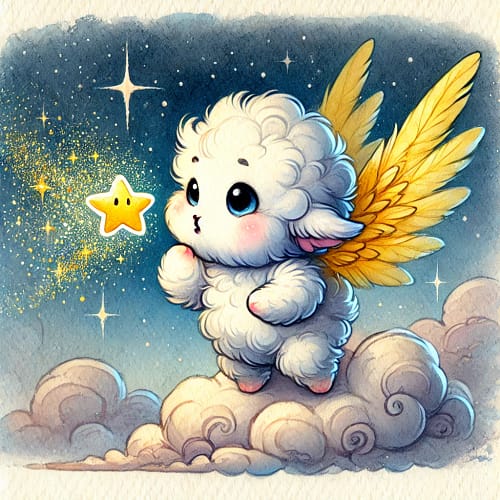 KI-generiertes Bilderbuch-Bild mit DALL-E