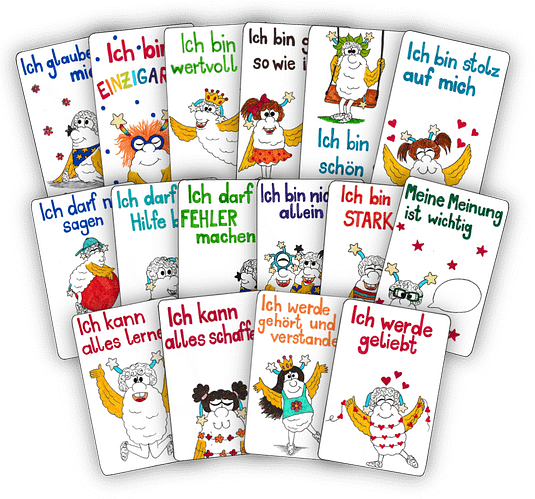 Affirmationskarten zum Ausdrucken