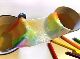 Experiment Regenbogen Wasser 2